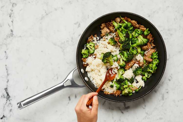 Cook Broccoli & Rice