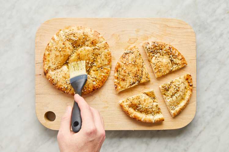 Make Za'atar Spiced Pita