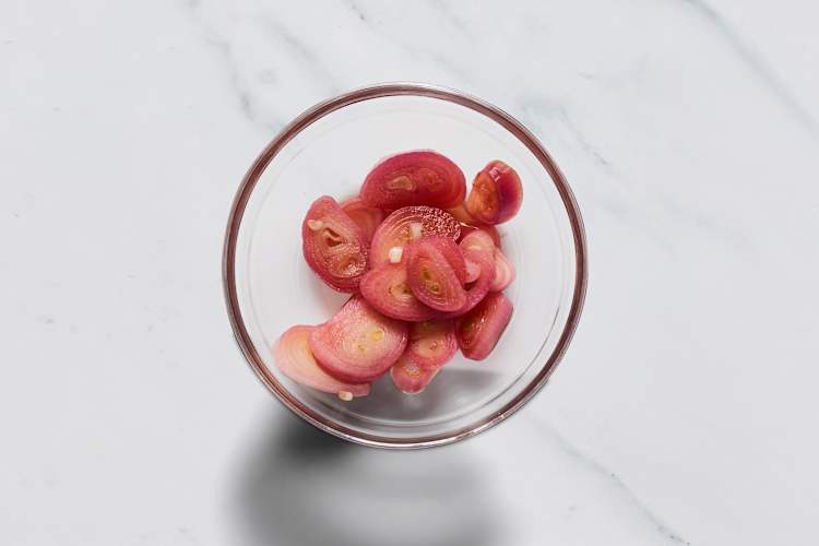 Roast Potatoes & Pickle Shallot