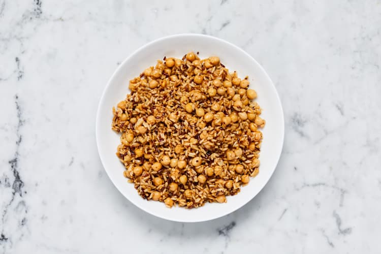 Warm Chickpeas & Grains