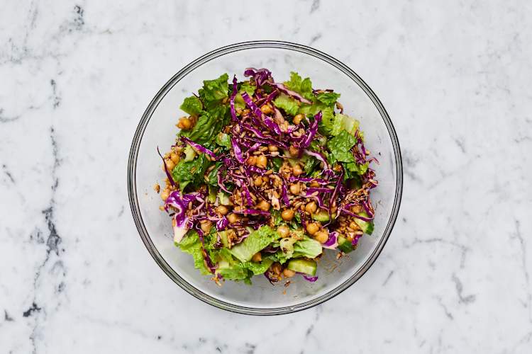 Mix Dressing & Toss Salad