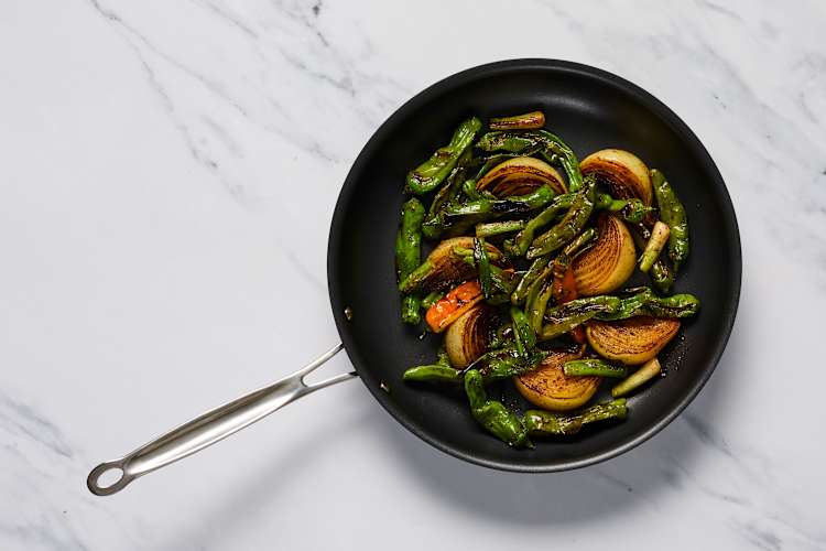 Cook Fajita Veggies