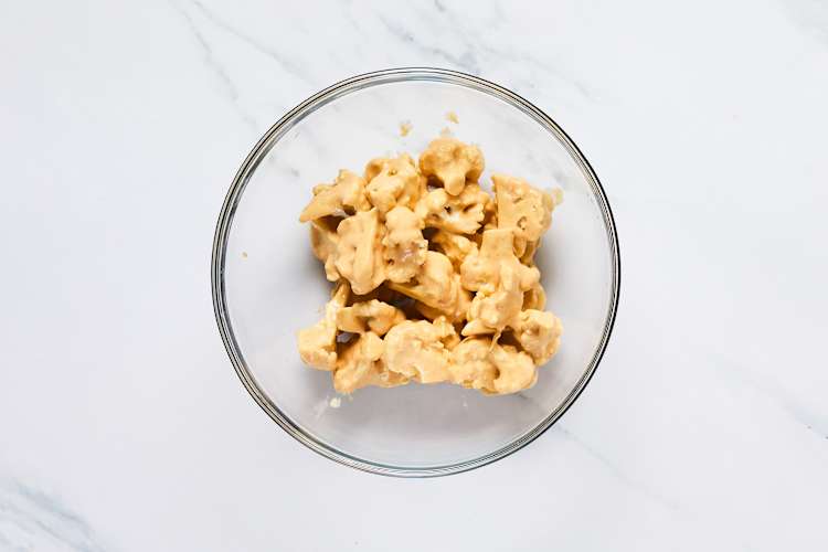 Make Batter & Coat Cauliflower