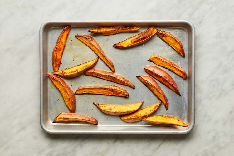 Prep & Roast Sweet Potatoes