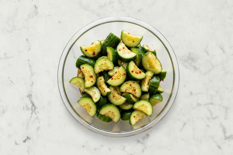 Make Cucumber Salad