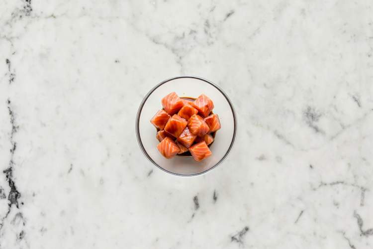 Prep & Marinate Salmon