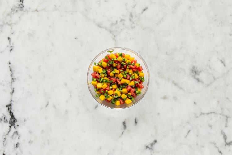 Make Mango Salsa