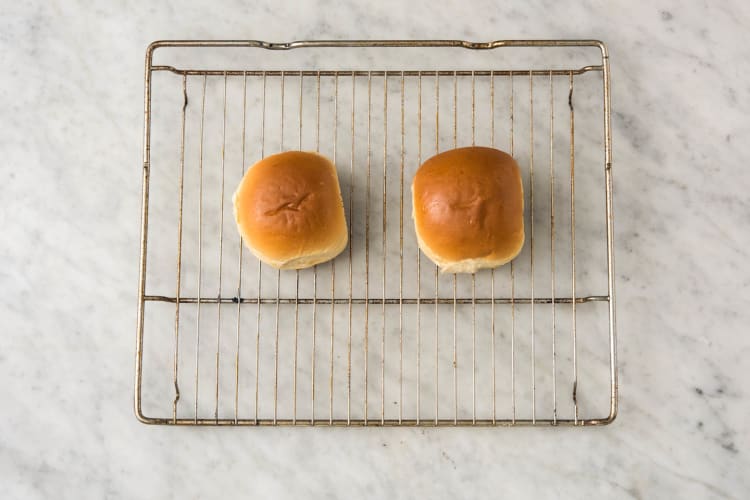 Bake the burger buns