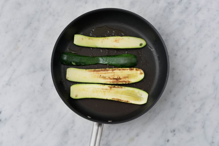 Fry your courgette
