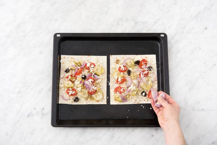 Bake the flatbreads