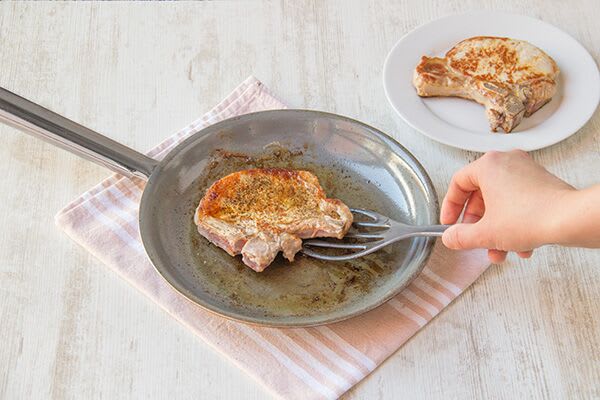 Cook the pork