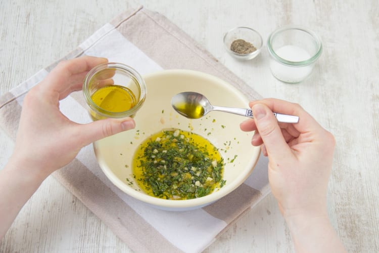 Make the chimichurri