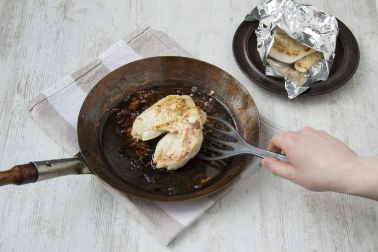 Cook the chicken