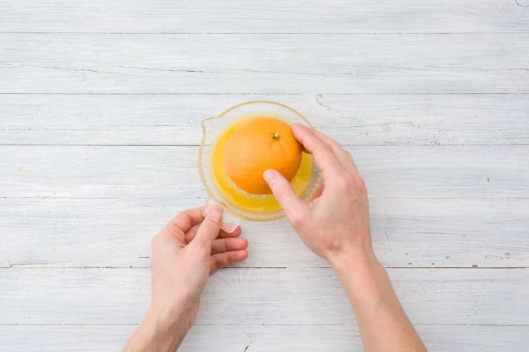 orange entsaften