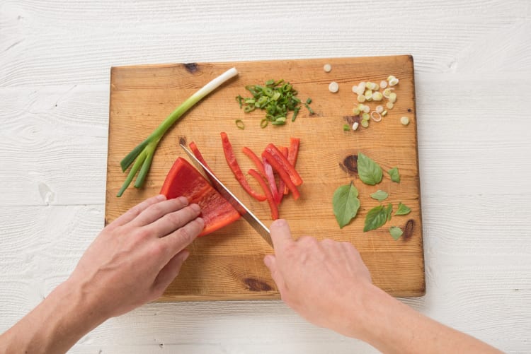 Prep the veggies