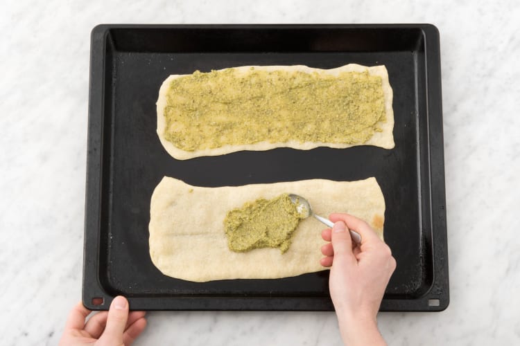 Assemble flatbread