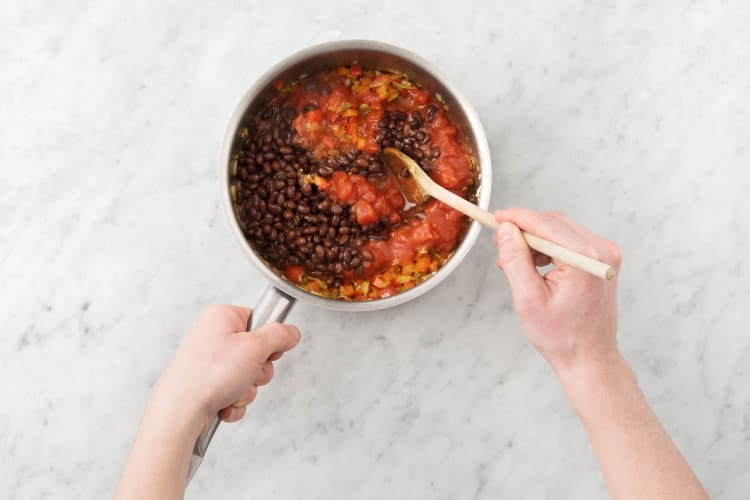 Simmer chili