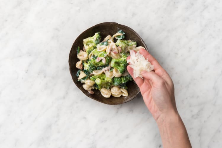 Sprinkle with the Parmesan cheese