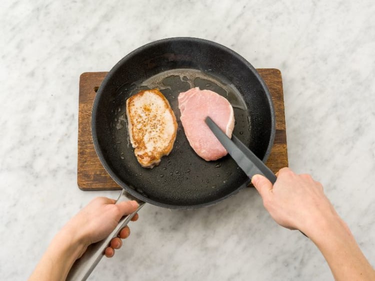 Sear Pork Chops