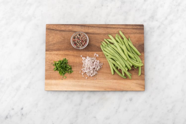 Prep and Roast Green Beans