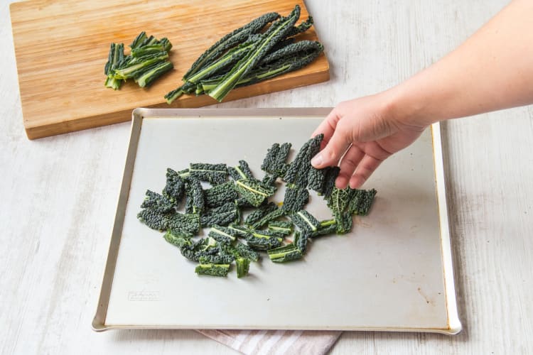 Make the kale choips