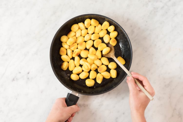 Gnocchi anbraten