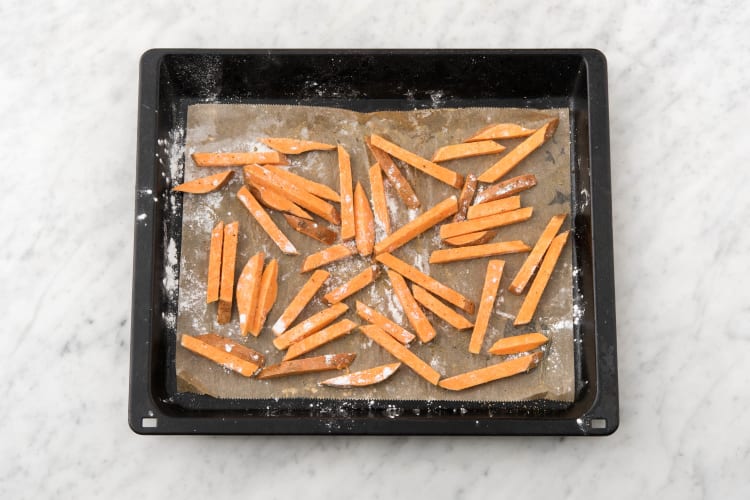 Bake The Sweet Potato Fries