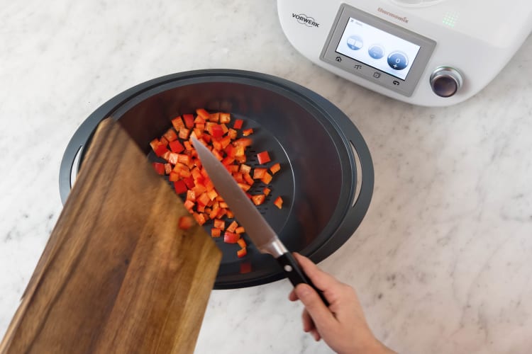 Paprika garen