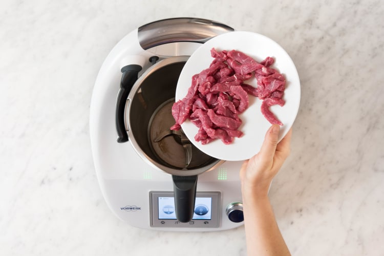 Fleisch garen