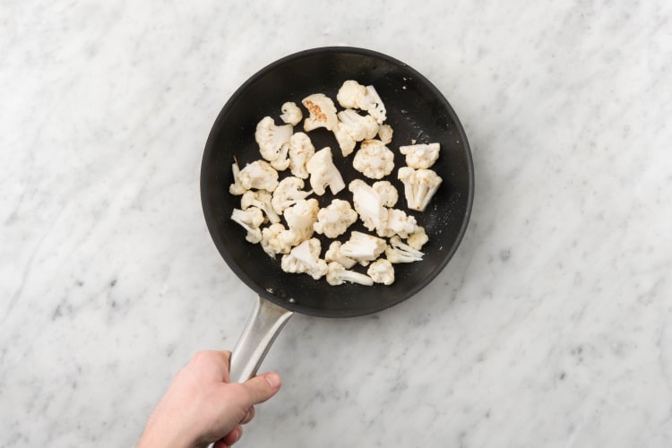 Pan-fry The Cauliflower