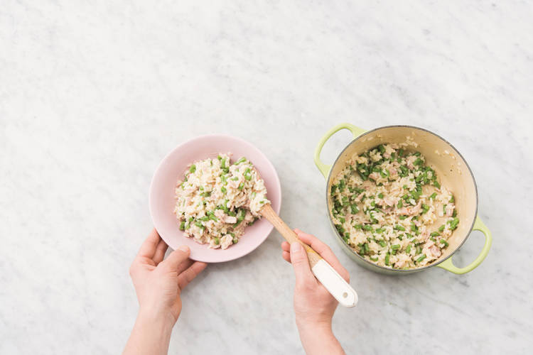 Easy Baked Bacon & Green Bean Risotto Recipe HelloFresh