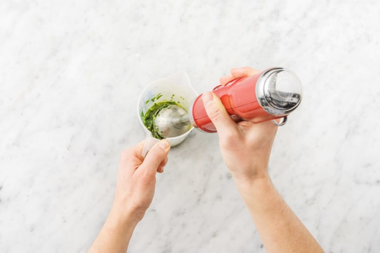 PREP THE BASIL OIL