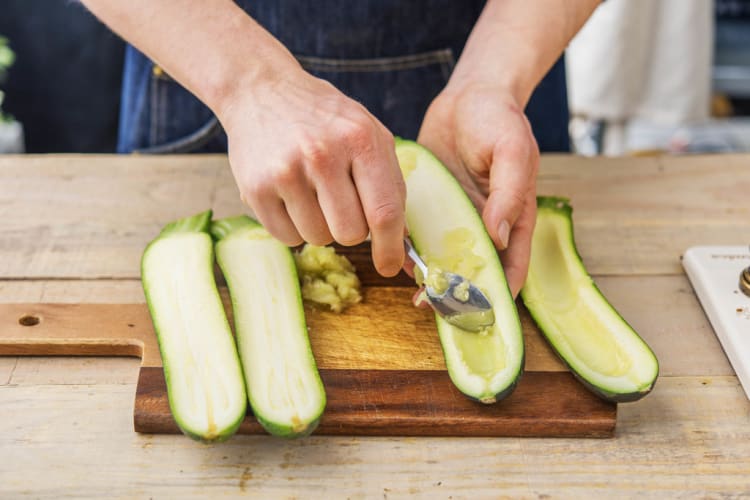 Prep the Courgettes