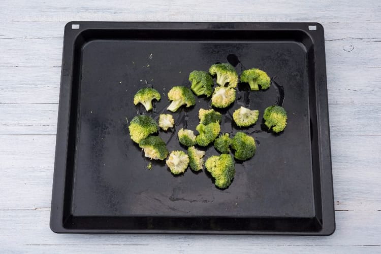 Roast Broccoli and Prep