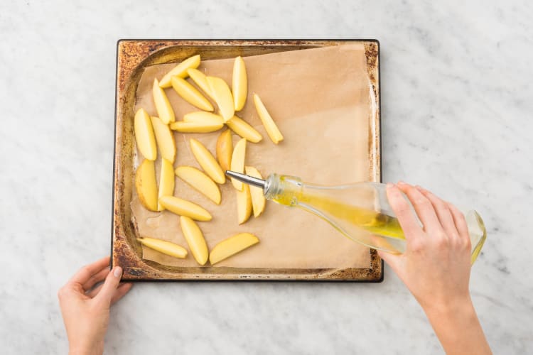 KARTOFFELspalten BACKEN