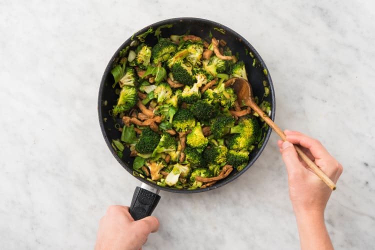 Add the vegetables