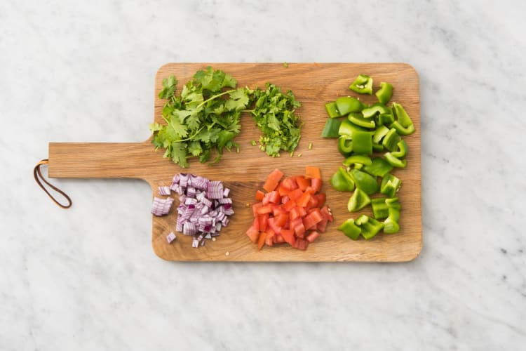 Prep and Cook Veggies