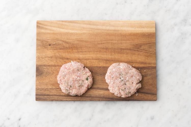 Shape Turkey Patties