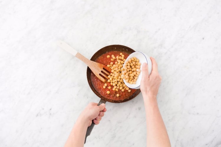 Cozy Chickpea and Egg Skillet Recipe