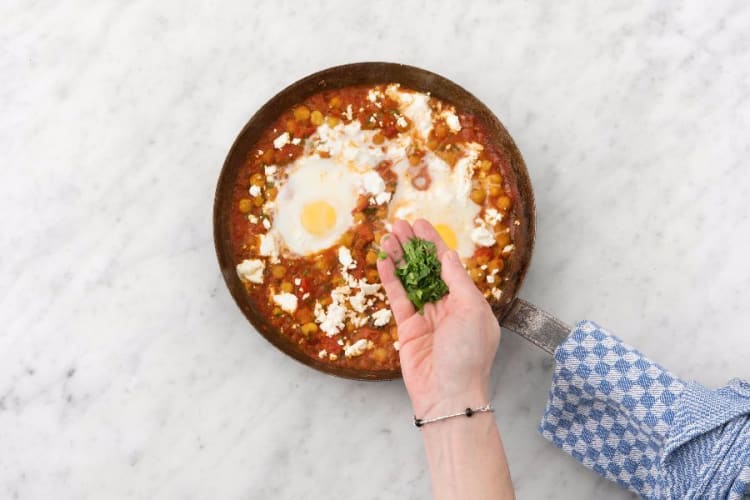 Cozy Chickpea and Egg Skillet Recipe