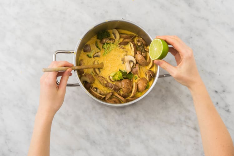 Suppe abschmecken