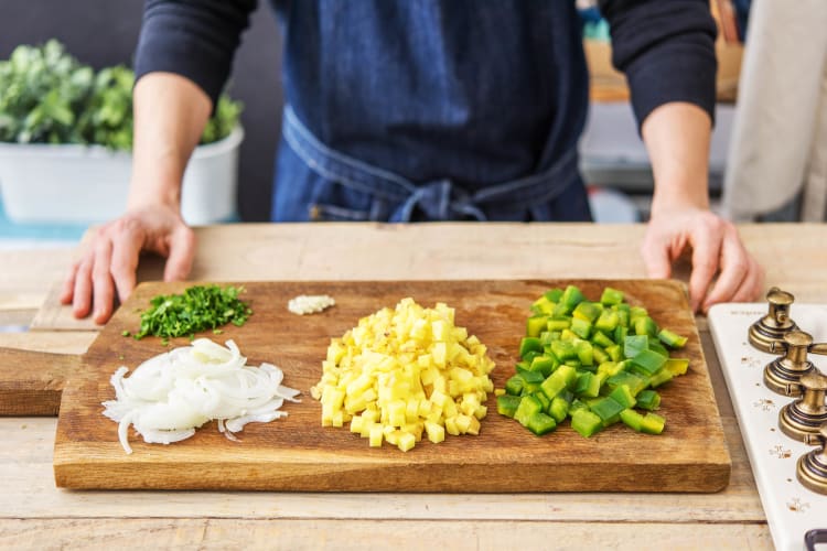 Prep the veggies