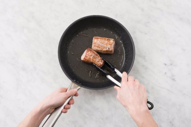 Sear Pork and Prep