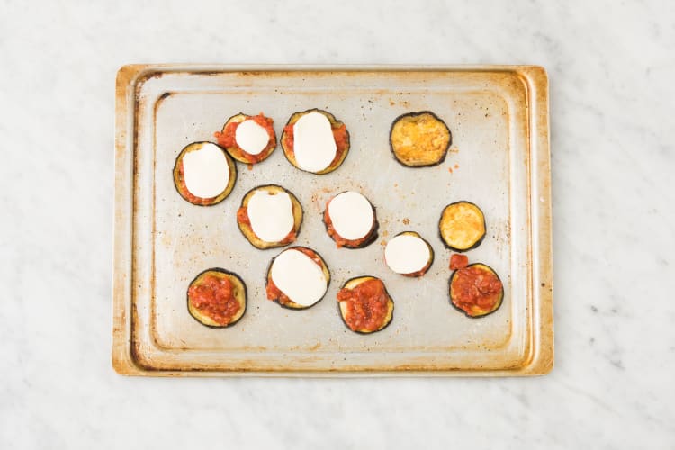 Top Eggplant and Toast Buns