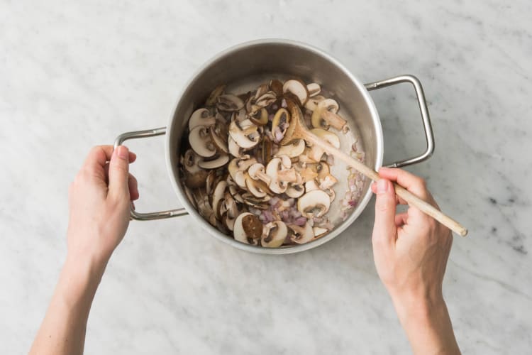 COOK MUSHROOMS