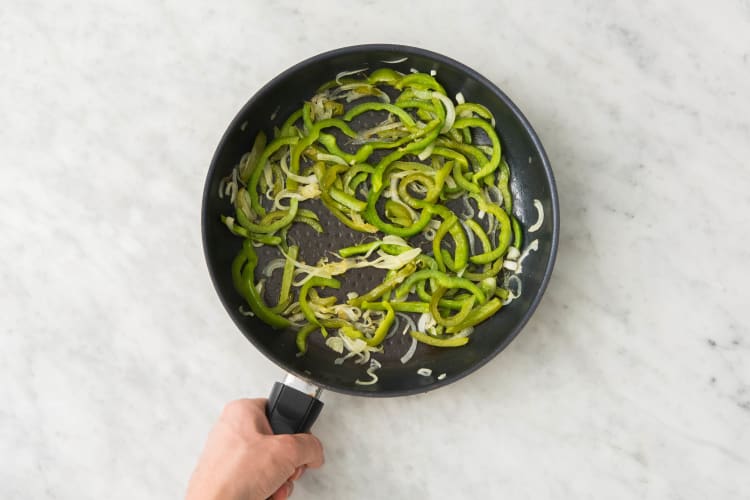 Prep and Cook Veggies