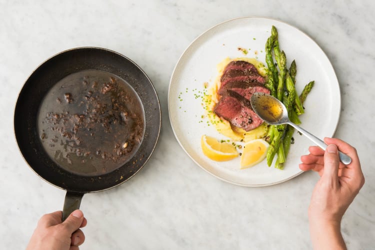 Butter-Basted Rib Eye Steak Recipe