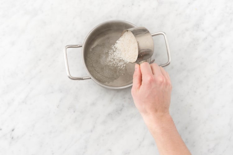 Rijst koken