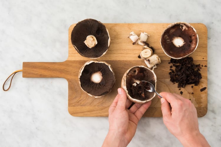 PREP MUSHROOMS