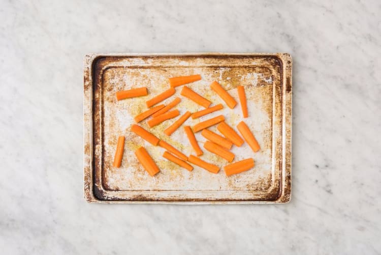 Prep and Roast Carrots